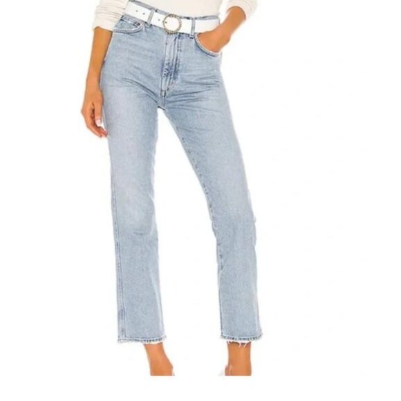 Agolde PINCH WAIST KICK FLARE (RIGID) Color DISTRACT Sz 27 - Picture 2 of 9